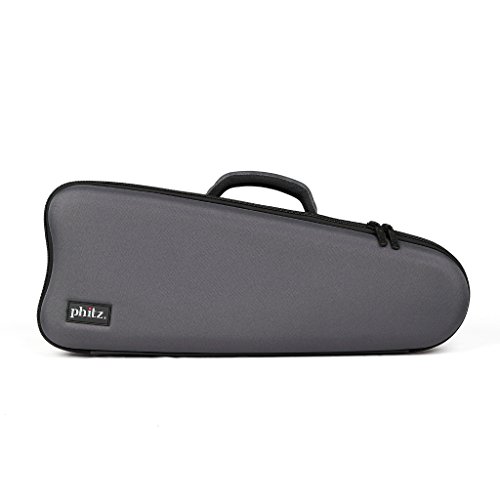 Soprano Ukulele Hybrid Hard Case Charcoal by Phitz