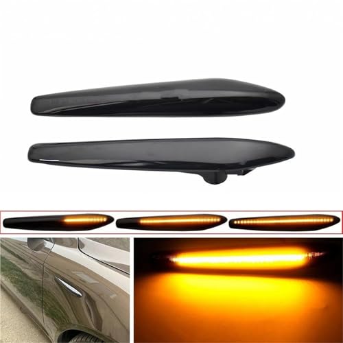 Luz intermitente dinámica con parpadeo secuencial para indicador lateral Alfa Romeo 159 2