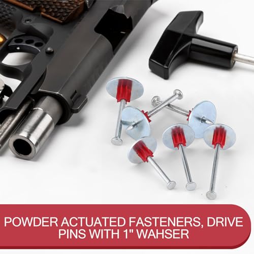 Tandefio CLO-TANDEFIO-202 100 Pcs 2-1/2 Inch Power Actuated Drive Pins Powder Actuated Fasteners Powder Fastening Systems Actuated Drive Pins thumb #3
