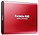 Produktbild Externe Festplatten 8TB tragbare Festplatte USB 3.1 Typ C Externe Festplatte für PC Laptop Mac Speicher und Datenübertragung (8tb-rot)