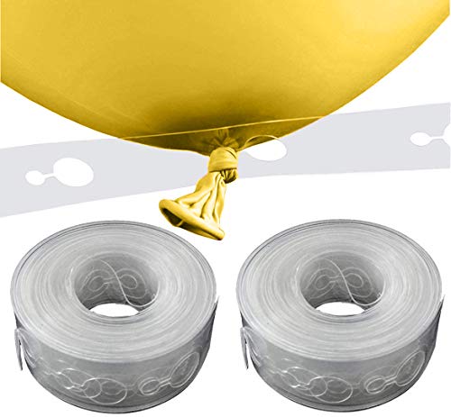 Image of Rozi Decoration Plastic Balloon Accessories Tool Kits For Balloon Garland Making Chain Arch Strip - (Transparent, 500 x 1.5 x 0.08cm) Pack of 2 Piece