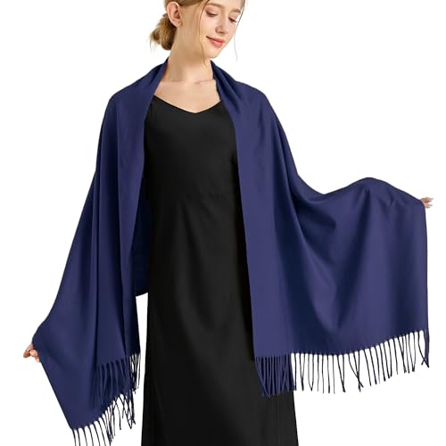 Ciormis Pashmina Scarf and Shawl-Womens Soft Pashminas Shawls and Wraps for Evening Wedding Bride Bridesmaid2
