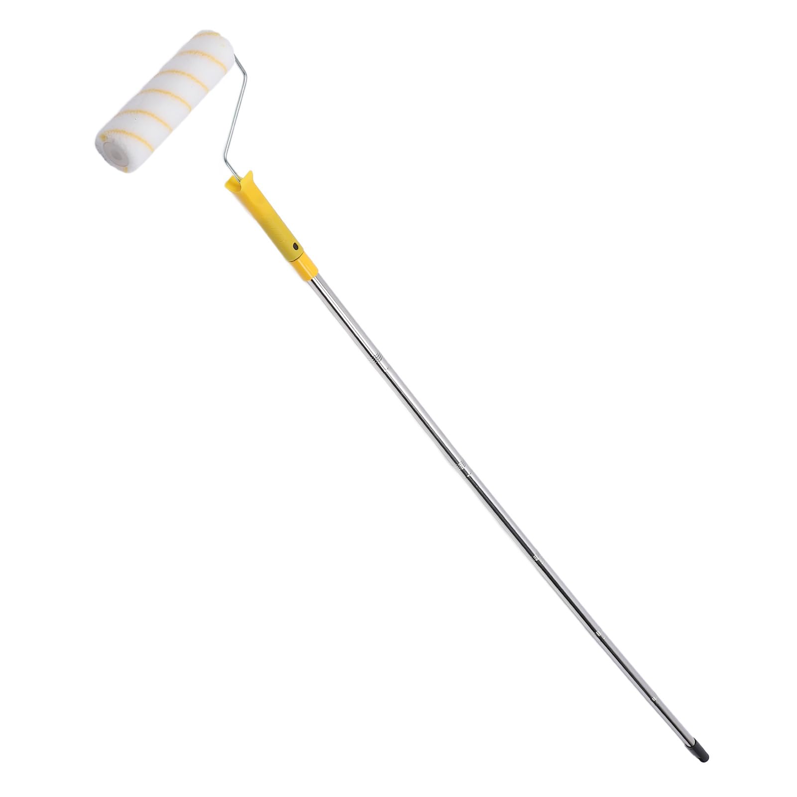 Zestaw wałka do farby Profesjonalne pręty ze stali nierdzewnej Zestaw narzędzia do malowania ścian z tacą szczotkową i pokrowc na meble sufitowe ABSH Plusz 23 cm 11 cm 2 cali