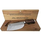Verve Culture Thai Chef's Knife #1- Stainless Steel Kitchen Knife - Hand Forged in Thailand - Full Tang Chef Knife with Box - 6-inch Blade Knife