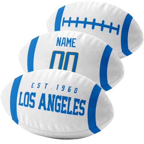 Image of ANTKING Los Angeles Throw Pillow Custom Name Number for Men Boy Gifts