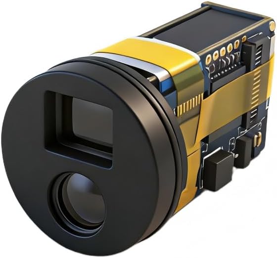 High Precision Laser Rangefinder Module 1200m, 905nm Distance Sensor, UART TTL Output, Compact Lightweight Lidar Module for UAV, Night Vision, Surveying & Outdoor Applications