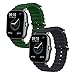 Produktbild 2 Stück Ocean Armband für Amazfit GTS 2 Mini/GTS 2 Armband, 20MM Einstellbare Länge Weiche Silikon Sport Armbänder Ersatz Kompatible mit Armband Amazfit GTS 2 Mini/GTS 2 für Herren Damen (E)