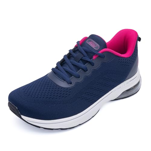 Image of IIV Womens Wide Toe Box Walking Shoes Arch Support Running Shoe Plantar Fasciitis Tennis Sneakers Orthotic for Pain Relief