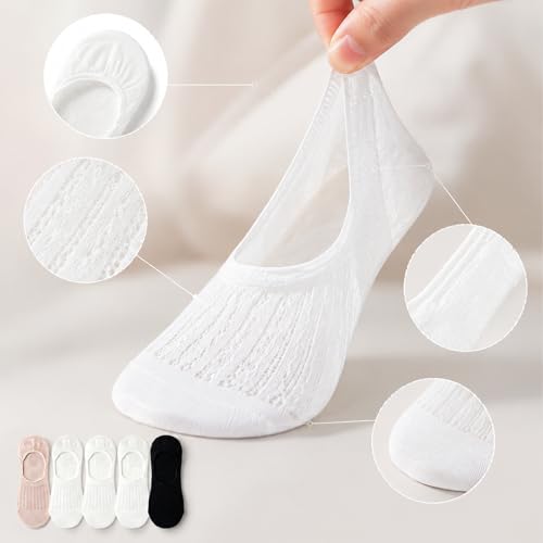 Image of Women's No Show Socks Colorful stripes Ankle Socks for Women, Low Cut Socks Short Cotton Socks
