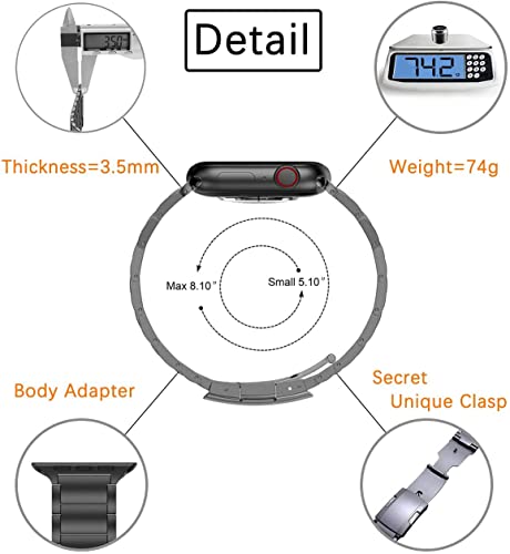 MaKTech Titanium Band for Apple Watch - Image 4