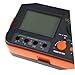 COOLHIYA Digital Insulation Resistance Tester with Backlight LCD Precise Probes Multiple Ranges for Industrial Electrical Testing and Motor Insulation Measurement
