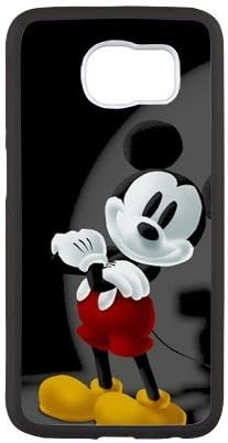 Flexible Durable TPU Samsung Galaxy s6 Case, Mickey Mouse Back Cover For Galaxy s6 (Laser Technology)