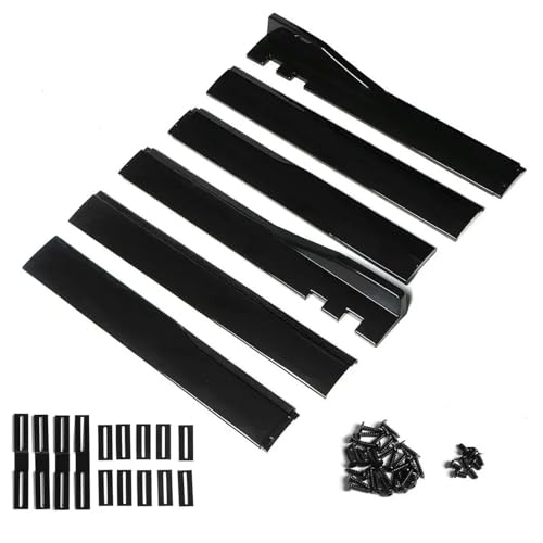 Faldones laterales de 2m para E90 E92 E93 325i 335i, kit de carrocería universal 3