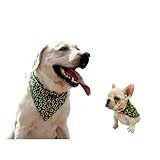 🎁【Bell'aspetto】: I motivi irregolari stampati sull'asciugamano per la saliva del cane renderanno il tuo cane il più bello e diventerà sicuramente il regalo preferito del cane.