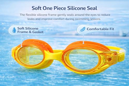 Lunettes de natation étanches pour enfants sangle réglable A2Z - 2