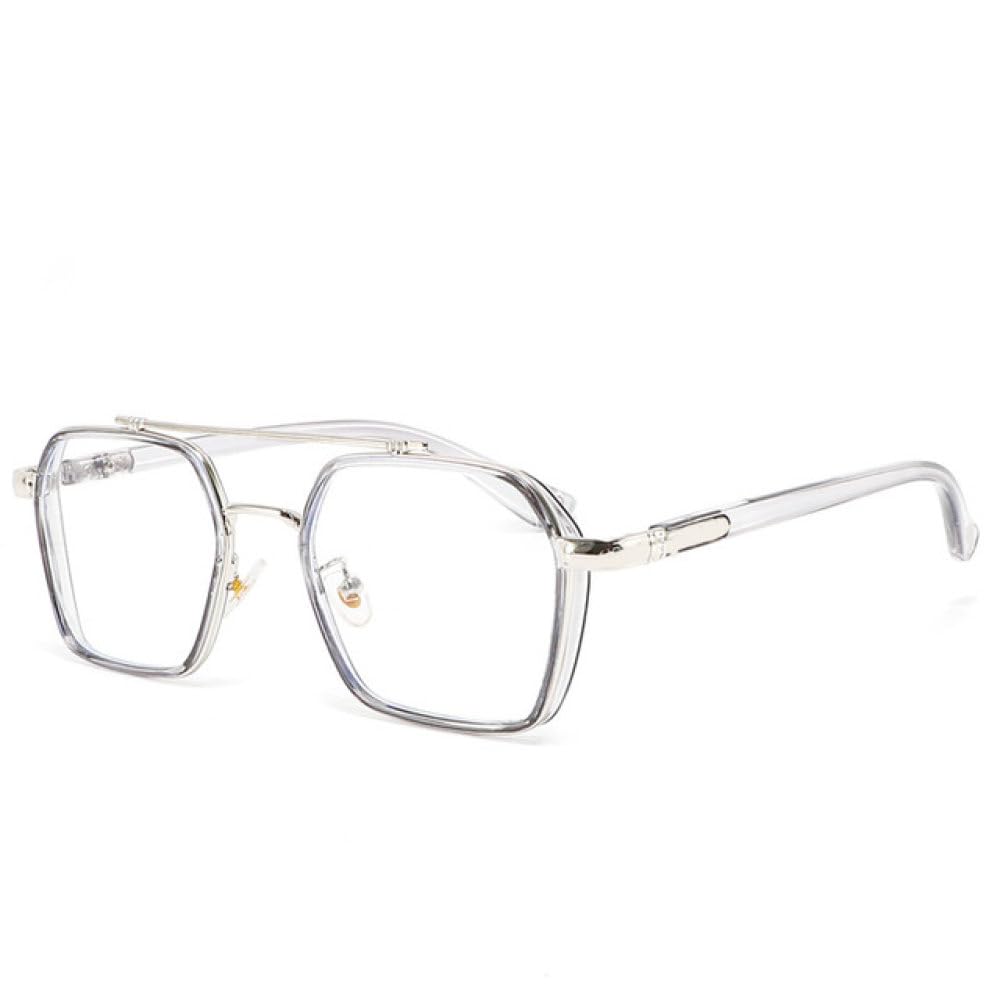 Monture de lunettes ultra légères hommes PGJ207 clair idéale pour le travail sur écran