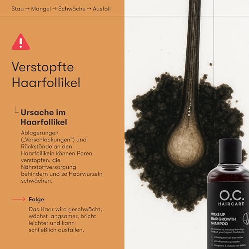 Haarwachstum Shampoo O.C. Haircare Wake Up für Haarausfall