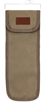 Tent Stake Bag - Waterproof Ground Nail Storage Pouch | Canvas Tent Pegs Organizer | 900D Oxford Fabric | Multi-Size Outdoor Camping Gear khaki,L