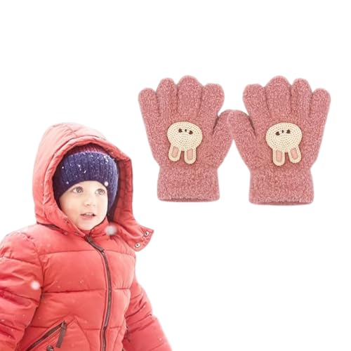 dinghaole 1 Paar Kinder Winter Handschuhe, Süße Fäustlinge...