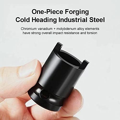 Angle Grinder Socket Wrench, 1/2In 12.5Mm Manual Electric Wrench Sleeve For Electric Wrench, Ratchet Wrench, Curved Rod - Chrome Molybdenum Steel (2Pcs) #TOP2