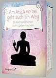 mvg Verlag Am Arsch vorbei geht auch ein Weg– 55 Karma-Kärtchen zum Lockermachen, Black