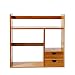 soges 48 x 19.5 x 46cm Estante de Almacenamiento de Escritorio de...