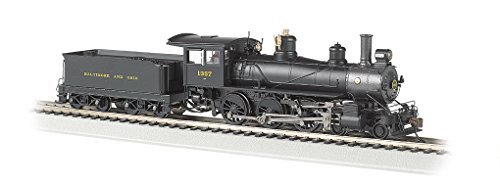 BALDWIN 4-6-0 - STANDARD DC -- BALTIMORE & OHIO #1357 (BLACK, GRAPHITE)