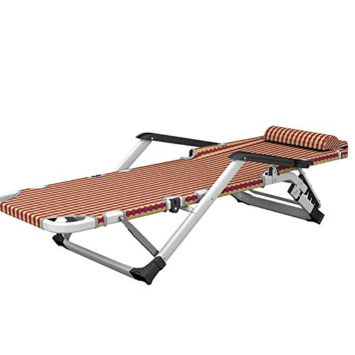 WYJW Folding Recliner Chair Outdoor for Camping, Adjustable Gravity Lounge Chair with Comfort Headrest for Patio, Pool (Size : Set of 4)