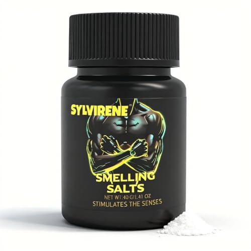 Smelling Salts,Potent Salts Wake Up for Athletes in Hockey, Weightlifting and Powerlifting,Activate...