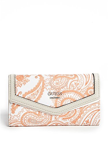 GUESS Factory Women's Wonderful Printed Slim Wallet