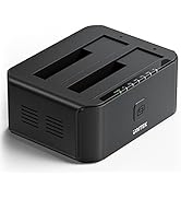 Unitek USB 3.0 to SATA I/II/III Dual Bay External Hard Drive Docking Station for 2.5 / 3.5-inch H...