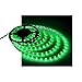 Water-Resistance IP65, 12V Waterproof Flexible LED Strip Light, 16.4ft/5m Cuttable LED Light Strips, 300 Units 3528 LEDs Lighting String, LED Tape(Green)
