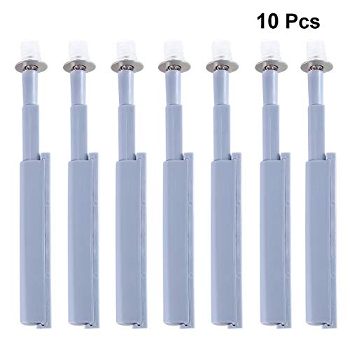 YARNOW 10 peças de plástico para armário de armário e porta de engate com sistema de abertura e amor
