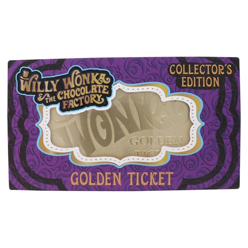 FANATTIK Willy Wonka - Golden Ticket - Ticket Edition Collector – vue 3
