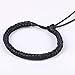 Tenn Well Nylon Satin Cord, 295 Feet 2mm Black Silky Rattail Cord Necklace String for Jewelry Making, Bracelets, Necklaces, Lanyards, Keychains, Beading