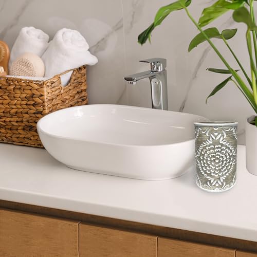 Zahari Home Regal Resin Bathroom Tumbler thumb #3