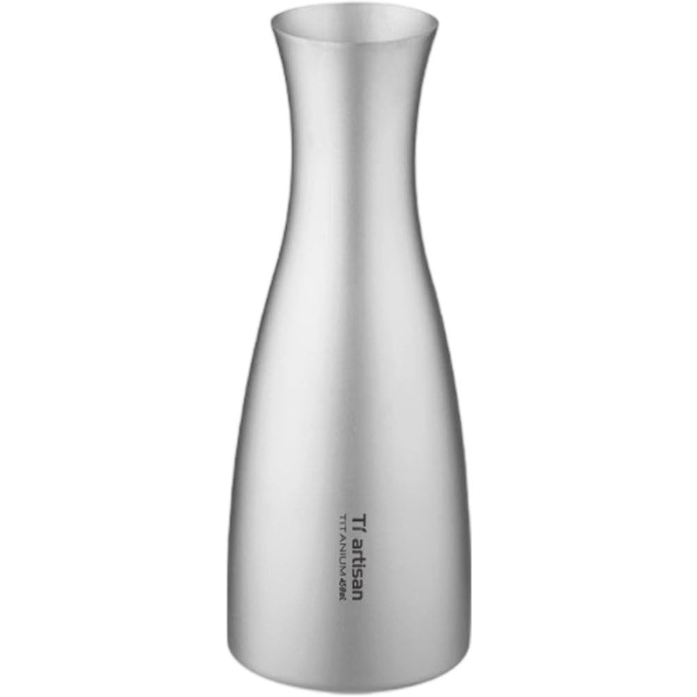 Amazon｜徳利 とっくり チタン 酒器 450ml 屋外 キャンプ ポータブル