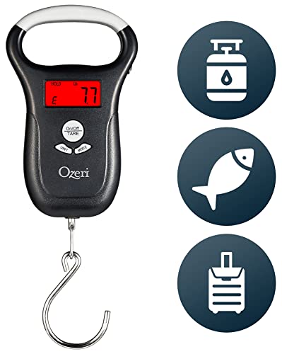 Ozeri Ls2 Multifunction Propane Tank Scale And Bbq Gas Gauge, With Luggage And Fish Scale #TOP4