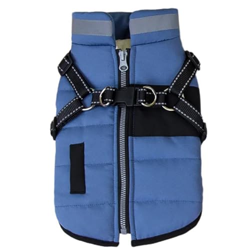 YUELER Chaleco peludo liso para perros grandes, ropa suave de color sólido, chaleco grueso, abrigo, pijama de invierno