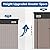 BinpLax 355 cu.ft Shed Premium Galvanized Steel Storage Sheds with Triple Doors 9.5x7.4 Ft Weatherproof Outdoor Utility Sheds, Dual Lock Lean to Shed for Mower, Bike, Generator, Garden Tools (Brown)