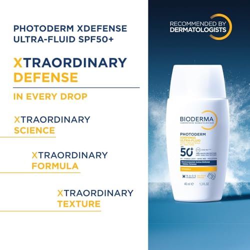 Image of Bioderma Photoderm XDefense Ultra-Fluid SPF 50+ Invisible Sunscreen I PA ++++ I In-Vivo tested