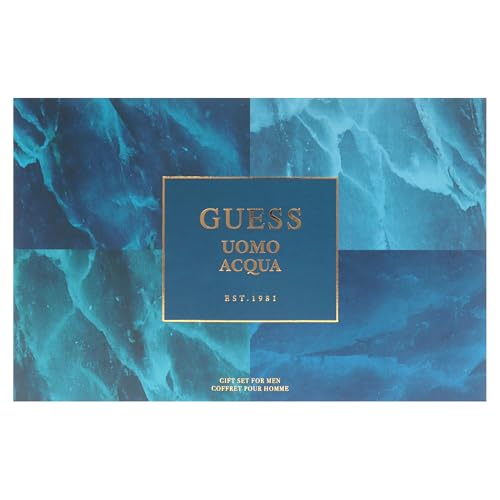 جيس مجموعة هدايا اومو اكوا للرجال من 4 قطع بخاخ او دي تواليت 3.4 اونصة، بخاخ مزيل للروائح الكريهة للجسم 6 اونصة، جل استحمام 3.4 اونصة، كيس