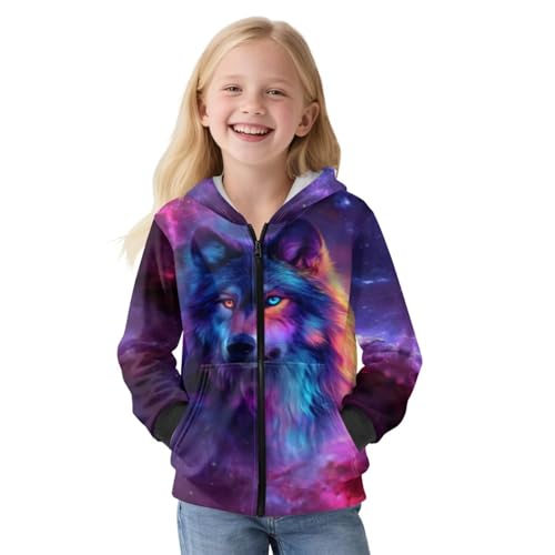 Boys Zip Up Hoodies Fleece Sweatshirt Fall Winter Sportswear Tops Casual Warm Jacket with Pockets for 6-16 Years2