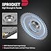 BDFHYK Engine Timing Chain Kit with Sprocket Tensioner Compatible with Chevy Compatible with GMC Fit for 2007-2017 Express Silverado Tahoe Sierra Yukon Suburban Camaro H3 CTS, 4.8L 5.3L 6.0L 6.2L V8