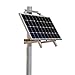 Renogy Solar Panel Side of Pole Mount for 50W/100W Solar Panel (Mount only) for Flat Surface Off-Grid Systems, and Panels Up to 100W