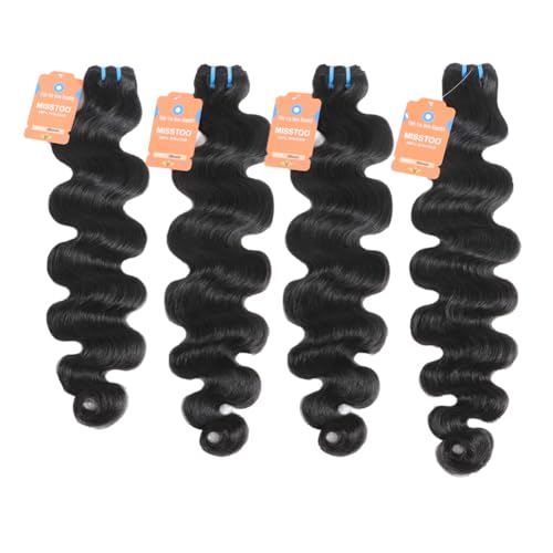 15A Cambodian Body Wave Bundles, 4 Bundles 26 28 28 30 Inch, Ultra Thin Double Drawn Sew In Weft, Unprocessed Raw Virgin Real Human Hair Extensions, Cuticle Aligned, Triple Lifespan, Reusable