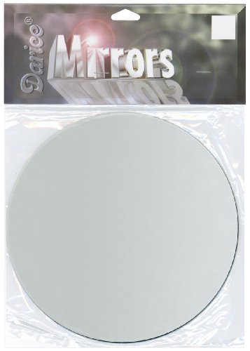 Darice 1633-87 Round Glass Mirror, 7-Inch