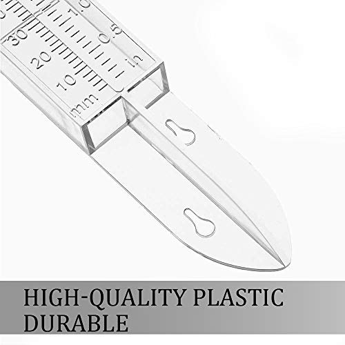 Daralis Rain Gauge 2 Pack-Plastic Home Clear Rain Water Meter For Lawn Yard Garden Outdoor Home (Pack Of 2) #TOP2