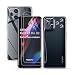 Produktbild Fitudoos für Oppo Find X3 Pro 5G [2 Stück] Weich Schutzfolie+ [2 Stück] Kamera Panzerglas+ [1 Stück] Transparent Silikon TPU Hülle, 9H Härte,[Anti-KratzenFrei und Öl],[No-Bubble]
