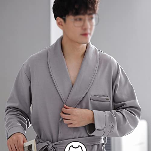 Robe de bain de qualité supérieure en pur coton doux taille M - 6